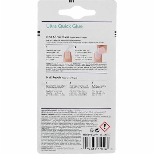 Nailene Ultra Quick Nail Glue Perspective: back