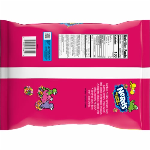 Nerds® Gummy Clusters Halloween Candy Perspective: back