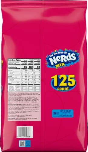 Nerds® Mix Assorted Halloween Candy Perspective: back