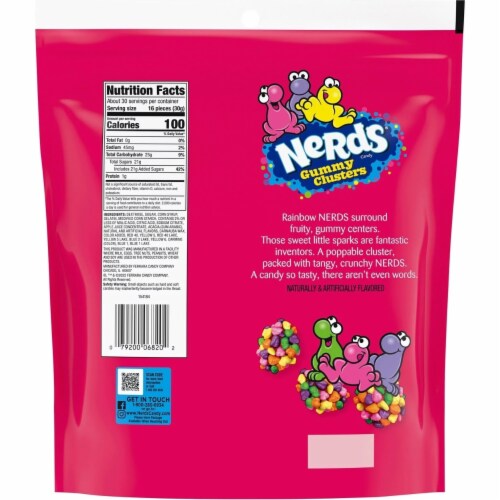 Nerds Gummy Clusters Family Size (32 Ounce), 1 unit - Fry’s Food Stores