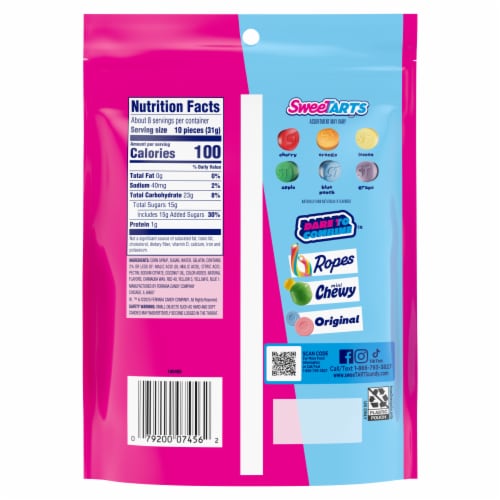 Wonka Sweet Tarts Fruity Splitz Gummies Bulk Vending Candy 4