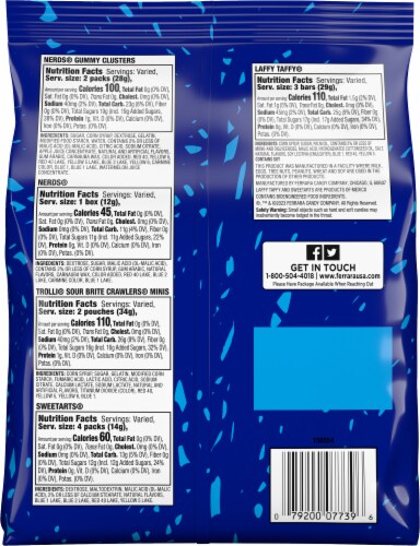 Ferrara Ghost Goodies Assorted Halloween Candy Bag Perspective: back