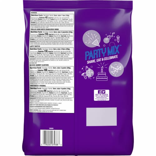 Ferrara Party Mix™ Assorted Candy Bag Perspective: back