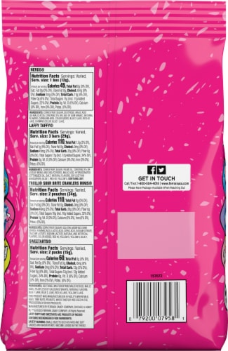 Sweetarts® Valentine's Day Premium Mixed Bag Perspective: back