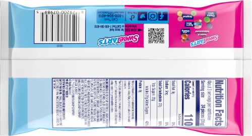 Sweetarts Easter Jelly Beans Perspective: back