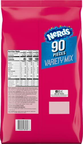 Nerds® Variety Mix Candy Bag Perspective: back
