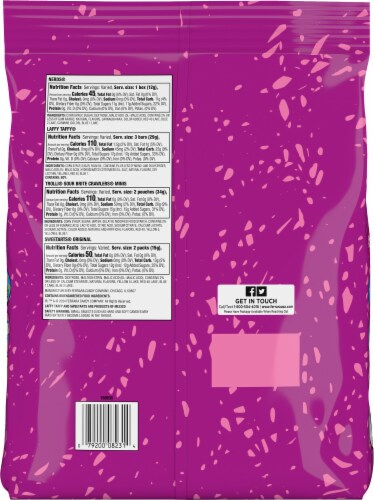 Sweetarts® Franken Favorite Assorted Halloween Candy Bag Perspective: back