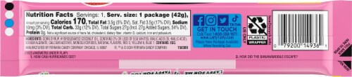 Laffy Taffy® Strawberry Fresa Stretchy & Tangy Candy Perspective: back