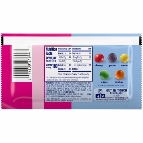 SweeTarts® Mini Chewy Candy Perspective: back