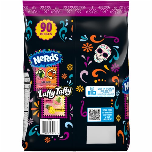 Ferrara Assorted Halloween Dulceria Stand Up Bag Perspective: back