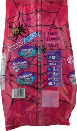 SweeTARTS Assorted Chewy Halloween Candy Perspective: back