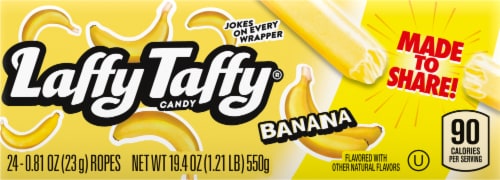 Laffy Taffy® Banana Rope Candy Perspective: back