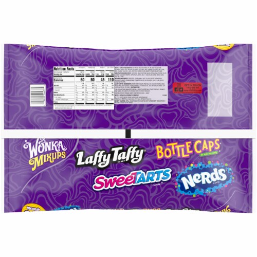 Wonka Mixups Assorted Halloween Candy 200 Count Perspective: back
