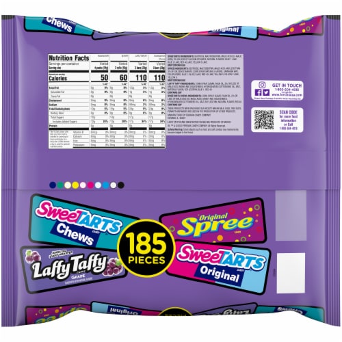 Ferrara Assorted Halloween Candy 185 Count Perspective: back