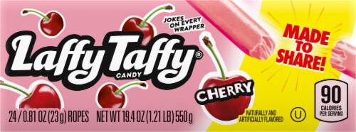 Laffy Taffy® Cherry Ropes Perspective: back