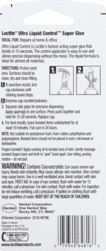 Loctite® Ultra Liquid Super Glue Perspective: back