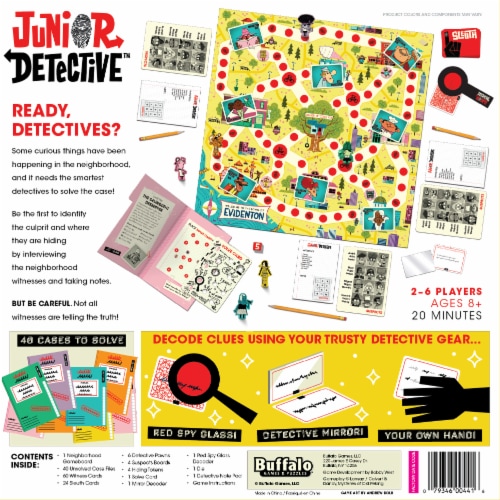 Junior Detective Game Perspective: back