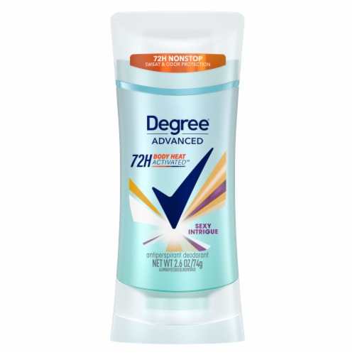 Degree Advanced Women's Antiperspirant Deodorant Sexy Intrigue w Body Heat Activated Technology Perspective: back