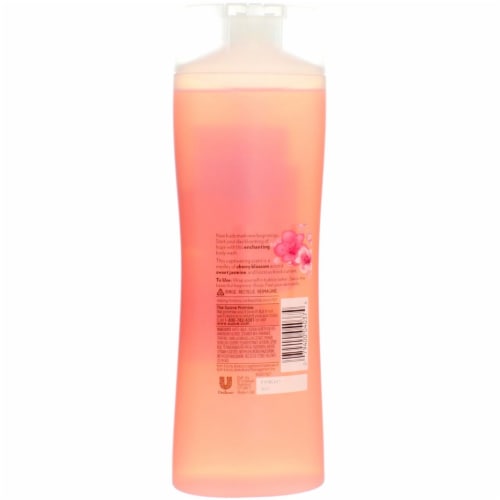 Suave Essentials Wild Cherry Blossom Body Wash Perspective: back