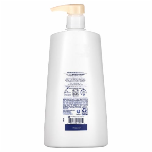 Dove Ultra Care Intensive Repair Shampoo Perspective: back