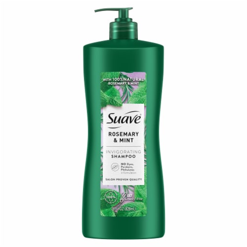 Suave Professionals Rosemary and Mint Invigorating Shampoo Perspective: back
