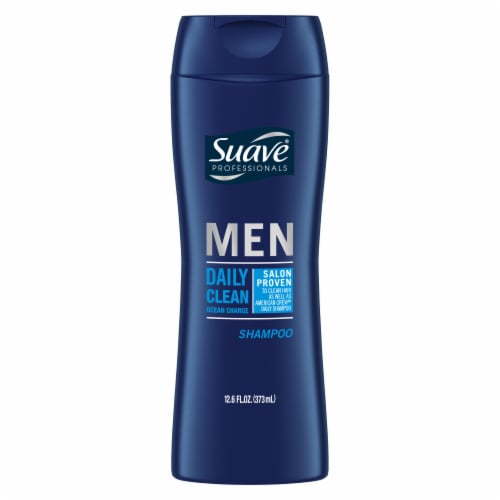 Suave Men Daily Clean Ocean Charge Clarifying Shampoo Perspective: back