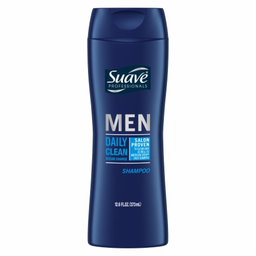 Suave Men Daily Clean Ocean Charge Clarifying Shampoo Perspective: back