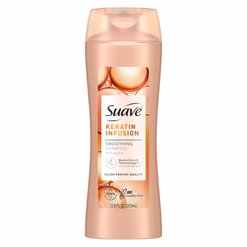 Suave Professionals Keratin Infusion Smoothing Shampoo Perspective: back