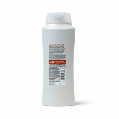 Suave Professionals Ultra Sleek and Smooth Smoothing Shampoo Perspective: back