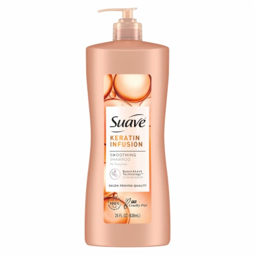 Suave Professionals Keratin Infusion Smoothing Shampoo Perspective: back