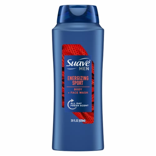 Suave Men Sport Body Wash Perspective: back