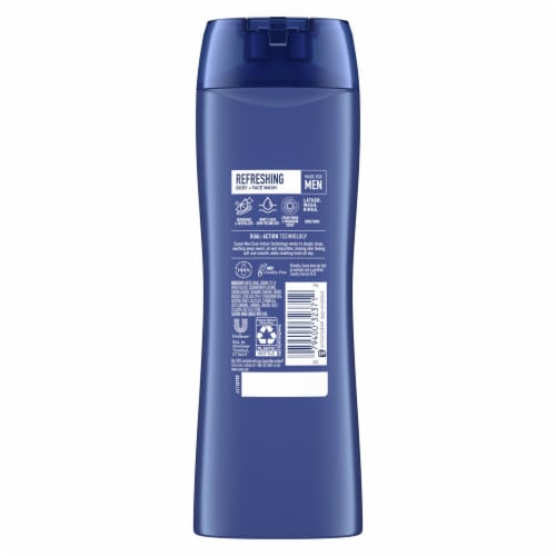 Suave Men Refresh Body Wash Perspective: back