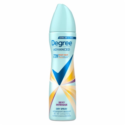 Degree Advanced Women's Antiperspirant Deodorant Spray Sexy Intrigue Perspective: back