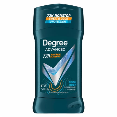 Degree Advanced Men's Antiperspirant Deodorant Stick Cool Rush Perspective: back