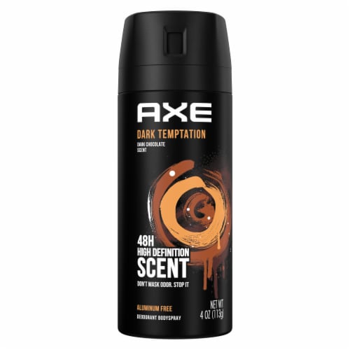 AXE Men Aluminum-Free Dark All Fresh Dual Action Deodorant Body Spray, 4 - Food 4 Less