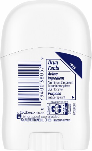 Dove Women Advanced Care Cool Essentials Antiperspirant Deodorant Stick Perspective: back