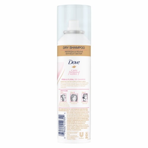 Dove Fresh + Floral Dry Shampoo Perspective: back