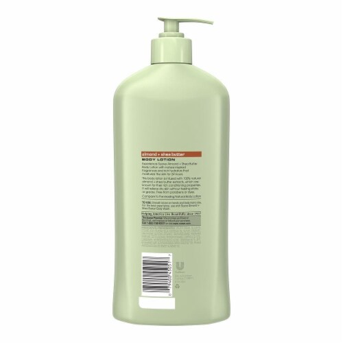Suave Almond & Shea Butter Body Lotion Perspective: back