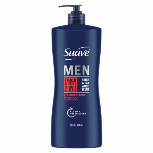 Suave Men Thick & Full Two in One Shampoo and Conditioner Perspective: back