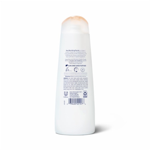 Dove Nourishing Secrets Strengthening Shampoo Perspective: back