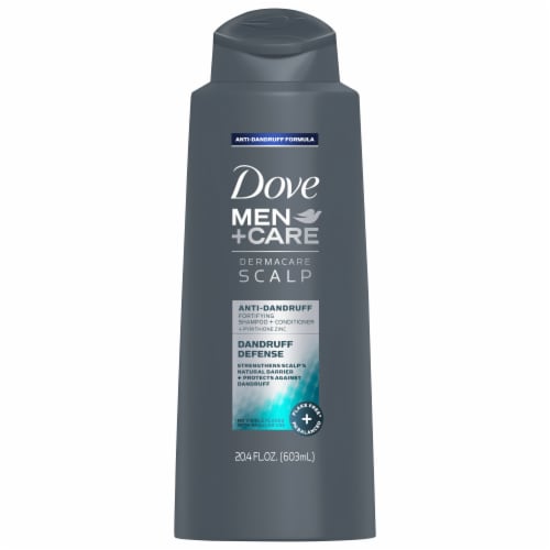 Dove Men+Care DermaCare Scalp Dandruff Defense 2-in-1 Shampoo and Conditioner Perspective: back