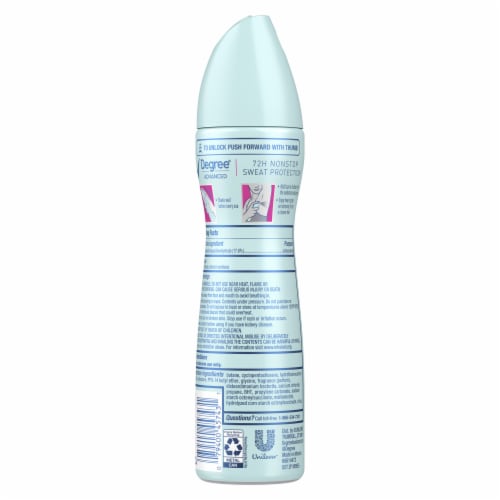 Degree® Women's Antiperspirant Deodorant Dry Spray White Flowers & Lychee Perspective: back