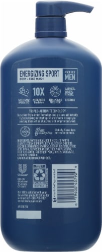 Suave® Energizing Sport Body + Face Wash Perspective: back