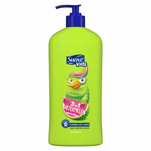 Suave Kids Wacky Melon 3in1 Shampoo Conditioner Body Wash Perspective: back