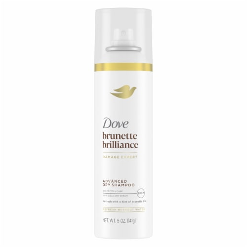 Dove Brunette Brillance Advanced Dry Shampoo Perspective: back