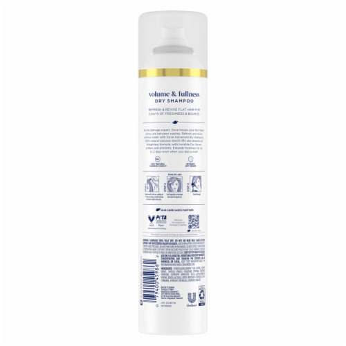 Dove Volume & Fullness Advanced Dry Shampoo Perspective: back