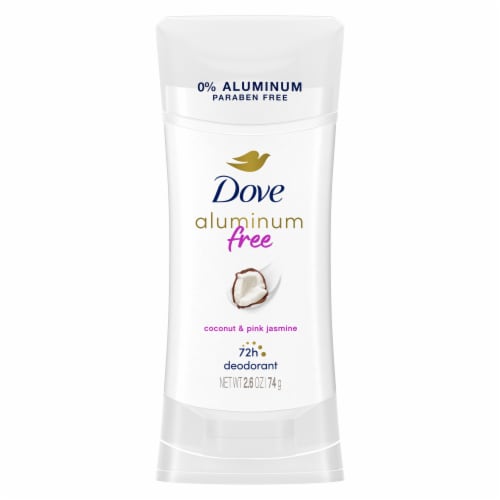Dove 0% Aluminum Women's Deodorant Spray Coconut & Pink Jasmine Aluminium-Free Perspective: back