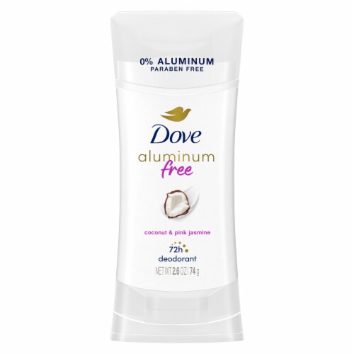Dove 0% Aluminum Women's Deodorant Spray Coconut & Pink Jasmine Aluminium-Free Perspective: back