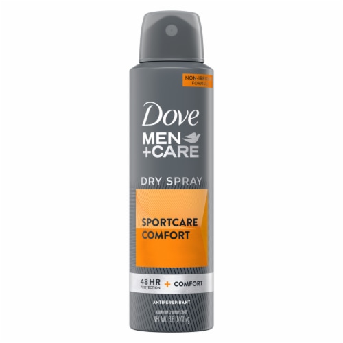 Dove Men+Care SportCare Comfort Dry Spray Antiperspirant Deodorant Perspective: back