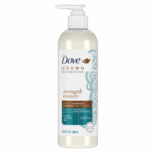 Dove CROWN Collection Strength Restore Holistic Hair Care Conditioner Perspective: back